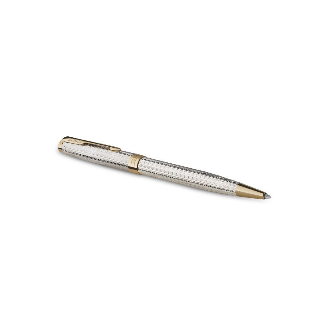 Parker Sonnet Stainless Steel CT Ballpoint | Appelboom.com